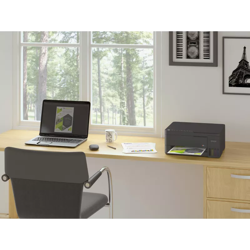Epson EcoTank L3352 A4 Wi-Fi Colour Multifunction Inkjet Printer with Refillable Ink Tanks