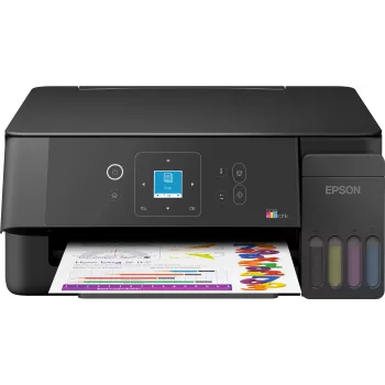 Epson EcoTank L3360 Inkjet Colour Multifunction Printer (A4, Wi-Fi, Black)