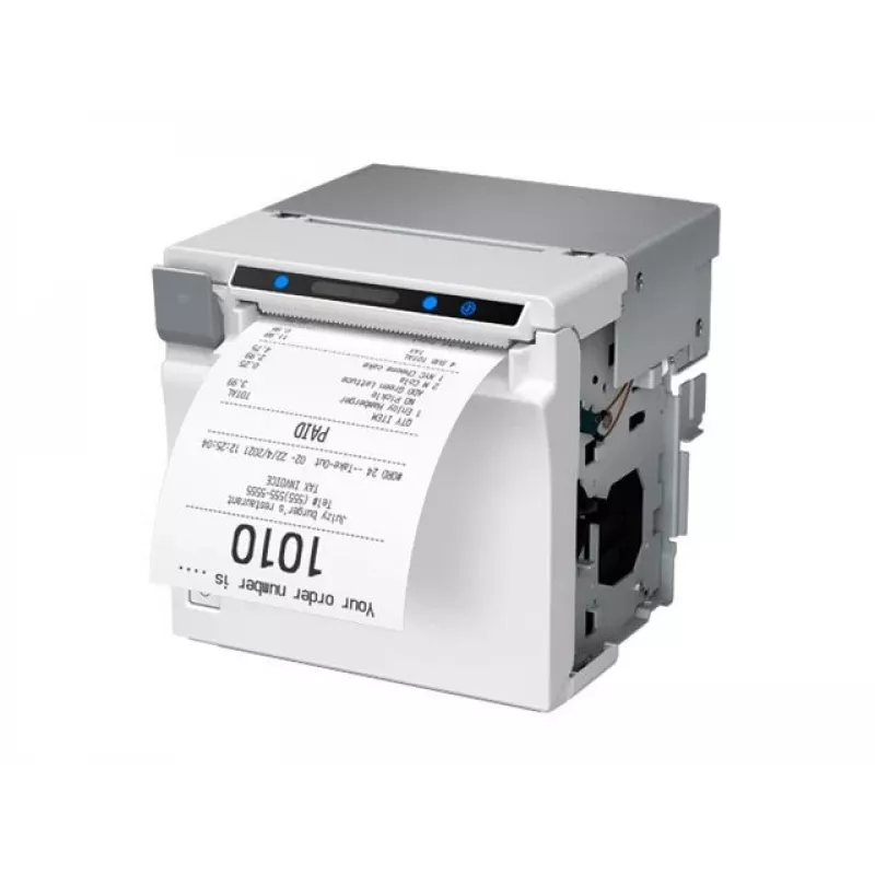 Epson EU-m30 (001) Thermal Receipt Printer - USB + Serial, White, No PSU, No Cable