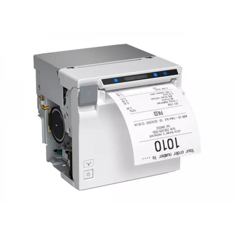Epson EU-m30 (001) Thermal Receipt Printer - USB + Serial, White, No PSU, No Cable