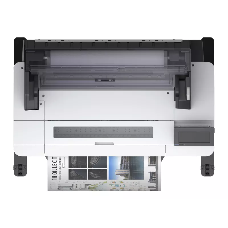 Epson SureColor SC-T3405N Large Format Printer - 24 inch, Colour, Inkjet, Roll A1, 2400 x 1200 dpi, Gigabit LAN, Wi-Fi, USB 3.0, No Stand