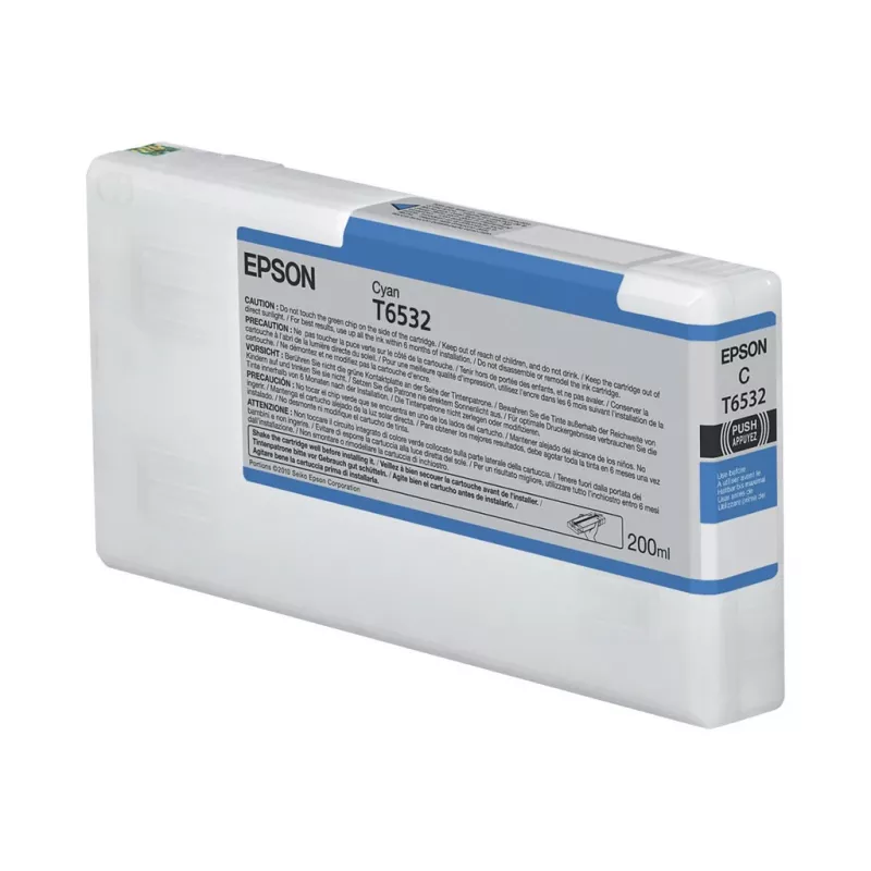 EPSON T6532 Ink Cartridge, Cyan