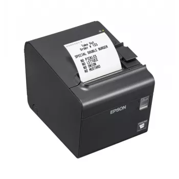 Epson TM-L90LF (688) Direct Thermal POS Printer - USB Ethernet Liner-Free Dark Grey