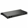 EQUIP 337111 19 inch 1U Fiber Optic Space Box without Panel, Steel Black
