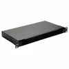 EQUIP 337111 19 inch 1U Fiber Optic Space Box without Panel, Steel Black