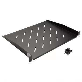 Equip 19 Inch Fixed Rack Shelf 1U 350 mm Black for Server Racks