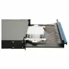 Equip 24-Port Fiber Optic Splice Box, LC Duplex, OS2, 1U, Equipped, Black