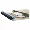 Equip 24-Port Fiber Optic Splice Box, SC Duplex, OS2, 1U, Equipped, Grey