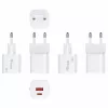 Equip 245526 2-Port USB-C PD3.0 / USB-A GaN 20W Wall Charger, White