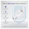 Equip 245526 2-Port USB-C PD3.0 / USB-A GaN 20W Wall Charger, White