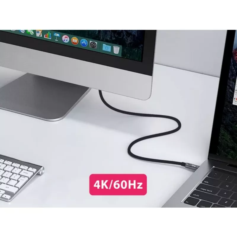 EQUIP 578203 USB-C to USB-C Active Optical Cable 7.5m 4K@60Hz 10Gbps PD 60W Black