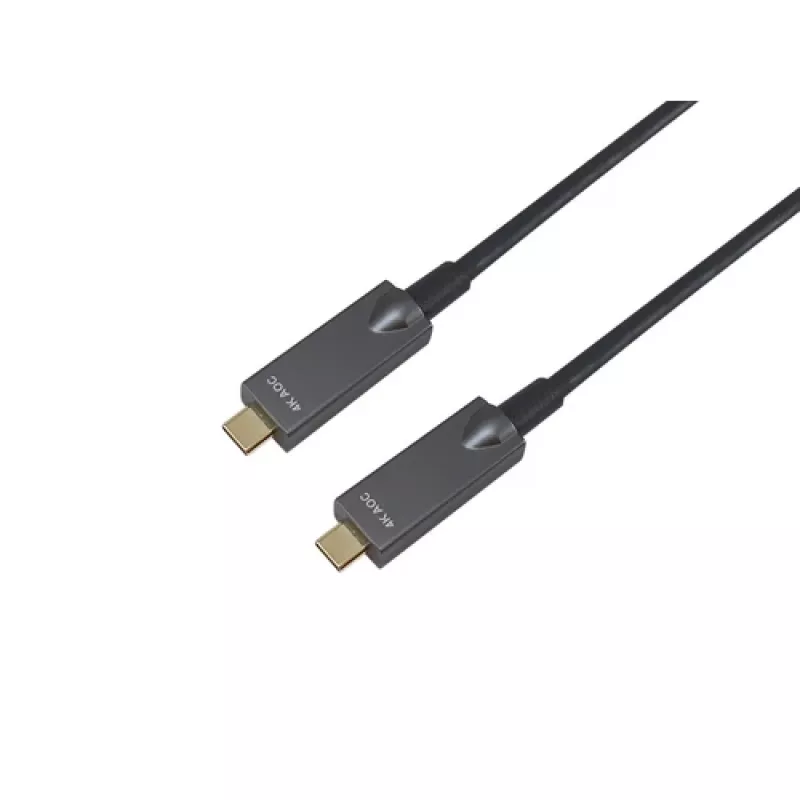 EQUIP 578203 USB-C to USB-C Active Optical Cable 7.5m 4K@60Hz 10Gbps PD 60W Black