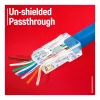 Equip Cat.6A RJ45 Shielded Tool-Free Field Termination Plug (100-Pack)