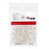 Equip Cat6 RJ45 UTP Unshielded Connector Kit (100 Pieces) - Transparent