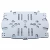Equip Fiber Optic Splice Cassette 2x12 – Tray, Lid & 2 Core Holders