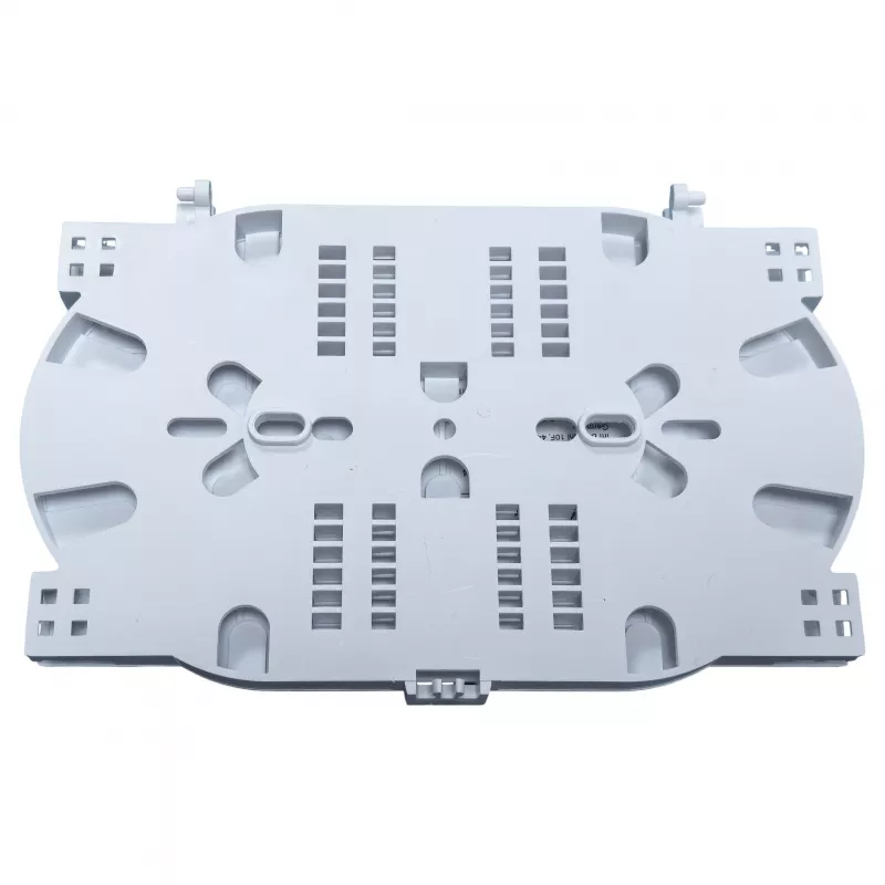 Equip Fiber Optic Splice Cassette 2x12 – Tray, Lid & 2 Core Holders