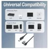 Equip Gigabit USB-C / USB-A to RJ45 Ethernet Adapter - Black