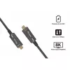 EQUIP USB-C to C Active Optical Cable 7.5m 8K 60Hz PD 60W 10Gbps Black