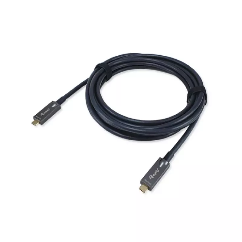 EQUIP USB-C to C Active Optical Cable 7.5m 8K 60Hz PD 60W 10Gbps Black