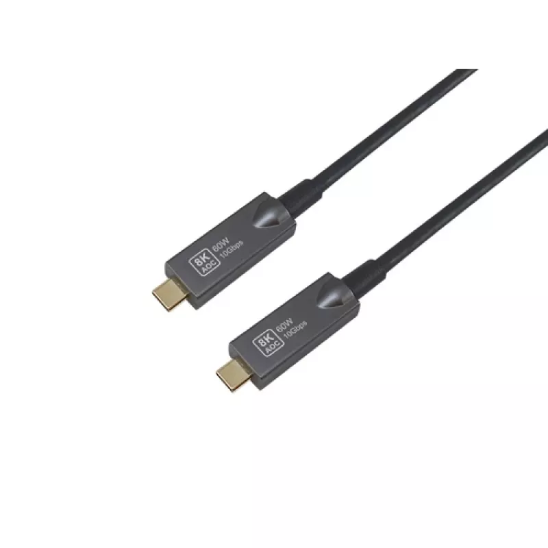 EQUIP USB-C to C Active Optical Cable 7.5m 8K 60Hz PD 60W 10Gbps Black