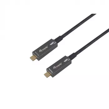 EQUIP USB-C to C Active Optical Cable 7.5m 8K 60Hz PD 60W 10Gbps Black