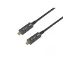 EQUIP USB-C to C Active Optical Cable 7.5m 8K 60Hz PD 60W 10Gbps Black