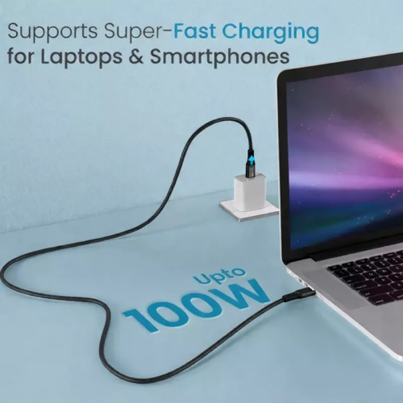 Equip USB-C to USB-C + HDMI Adapter with 100W Power Delivery, 4K 60Hz, Aluminum
