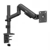 Ergo Office ER-691 B Gas Spring Monitor Mount for 17-32 inch Screens, 1-10 kg, Matte Black, VESA 75/100