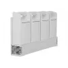 Ergotron LiFeKinnex 4-Bay Battery Charger, 4-Slot Charging Station for LiFeKinnex Batteries, Black/Silver, 100-240V AC, 14.6V DC Output