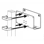 Ergotron Peripheral Mounting Bracket for 3x3 Posts, Steel, Black (60-158-100)