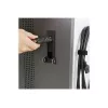 Ergotron YES35 Charging Cart for 35 Devices - Lockable, Grey/White, Up to 13.3 inch Screens