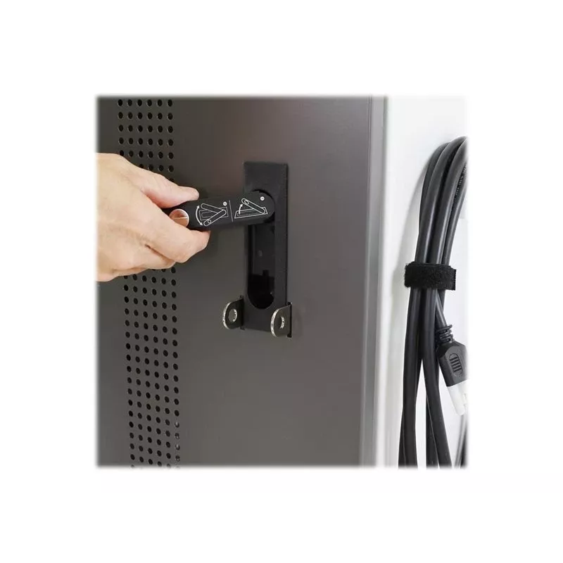 Ergotron YES35 Charging Cart for 35 Devices - Lockable, Grey/White, Up to 13.3 inch Screens