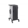 Ergotron YES35 Charging Cart for 35 Devices - Lockable, Grey/White, Up to 13.3 inch Screens