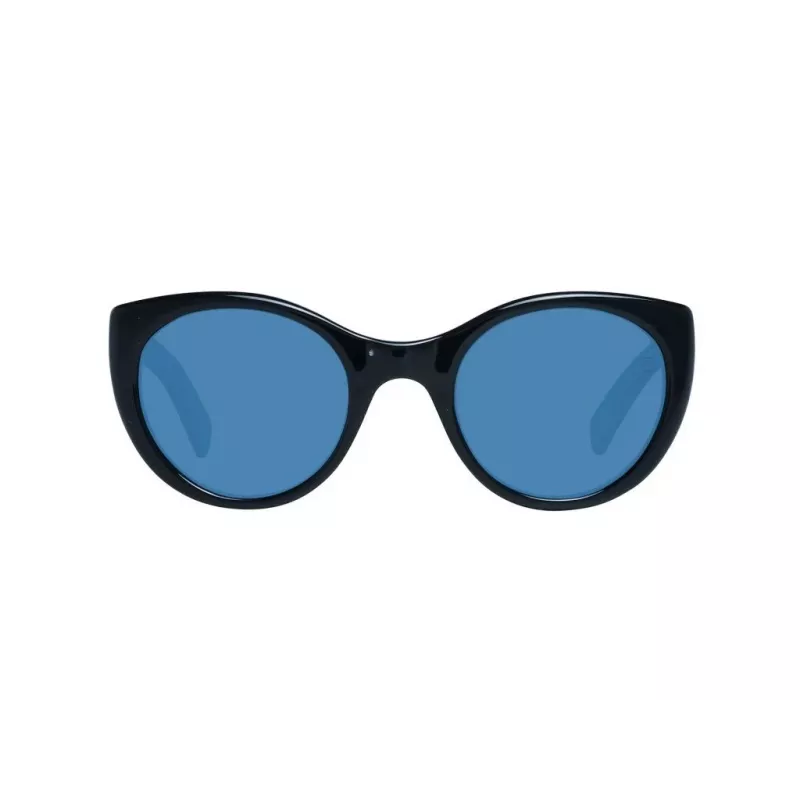 ERMENEGILDO ZEGNA Unisex Sunglasses ZC0009-01V50 - Black Acetate Frame Grey Lens 50/23/145 mm