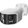 Ernitec Deimos Ultra 8MP Bullet IP Camera with 180° Panoramic Lens, IR & White Light Night Vision, PoE, IP66, NDAA Compliant (0070-08130)