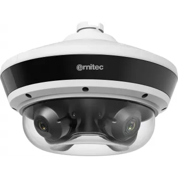 Ernitec Saturn Ultra 5MP Panoramic Network Camera with Motorized Varifocal Lens, 40m IR, PoE+, IP67, IK10, NDAA 0070-08128