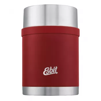 Esbit Sculptor Vacuum Insulated Food Jug 0.75L Burgundy Red