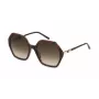 ESCADA Women's Sunglasses SESD47-5709YV Butterfly/Cat-Eye Havana/Brown Gradient 57mm