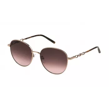 ESCADA Women's Sunglasses SESD95-560A32 Brown Havana Butterfly 56/17/140 mm