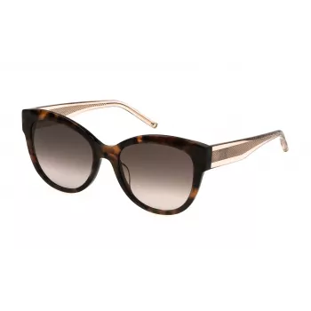 ESCADA Women's Sunglasses SESD99-5509XK Cat Eye Havana Brown Gradient 55mm