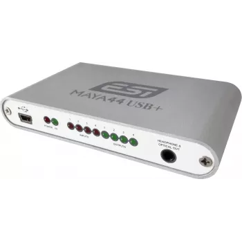 ESI Maya44 USB+ 4-In/4-Out USB 2.0 Audio Interface with MIDI and +48V Phantom Power