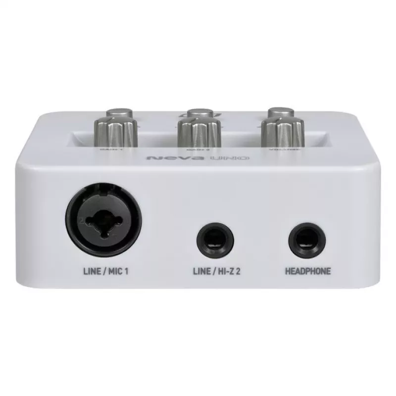 ESI Neva Uno – USB-C Audio Interface, 24-bit/192 kHz, 2-In/2-Out, XLR/TRS Combo, +48V, Direct Monitoring