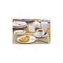 Esmeyer Heike Deep Soup Plate 23 cm, Porcelain, White, Set of 6 433-239