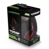 Esperanza EGH300R Wired Gaming Headset with Omnidirectional Boom Microphone, Black/Red