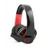Esperanza EGH300R Wired Gaming Headset with Omnidirectional Boom Microphone, Black/Red