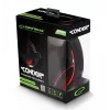 Esperanza EGH300R Wired Gaming Headset with Omnidirectional Boom Microphone, Black/Red
