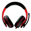 Esperanza EGH300R Wired Gaming Headset with Omnidirectional Boom Microphone, Black/Red