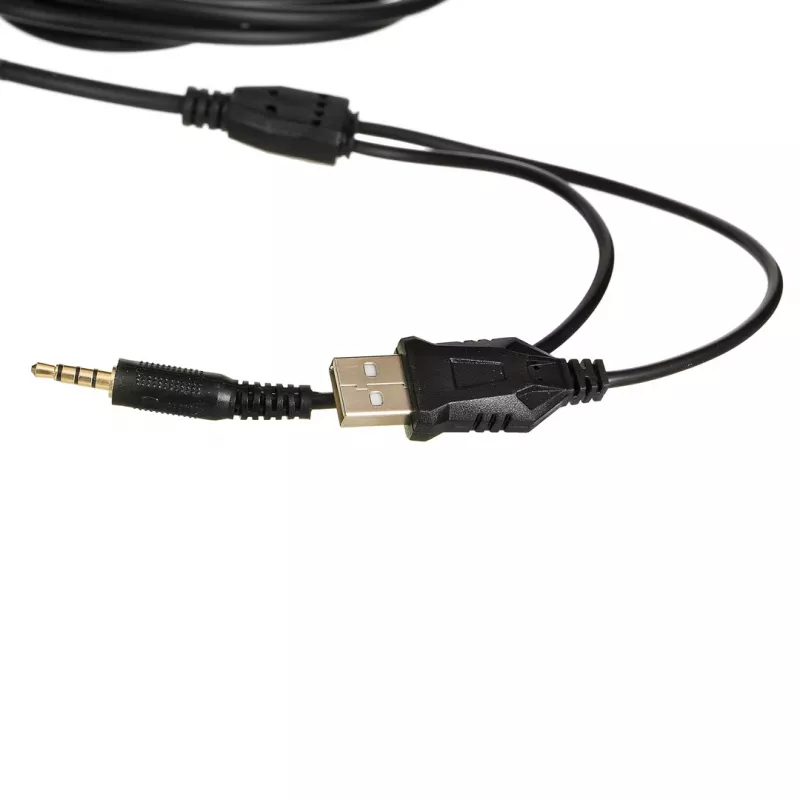 Esperanza EGH430 THUNDERBIRD Wired Gaming Headset with Microphone, Black & Green