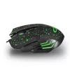 Esperanza EGM212 Wired Optical Gaming Mouse, 2400 DPI, 6 Buttons, USB, Right-Handed, Black