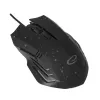 Esperanza EGM212 Wired Optical Gaming Mouse, 2400 DPI, 6 Buttons, USB, Right-Handed, Black